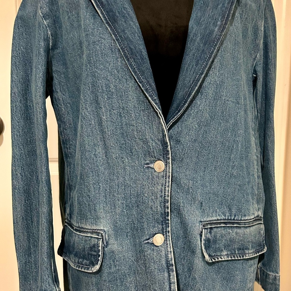 Denim blazer